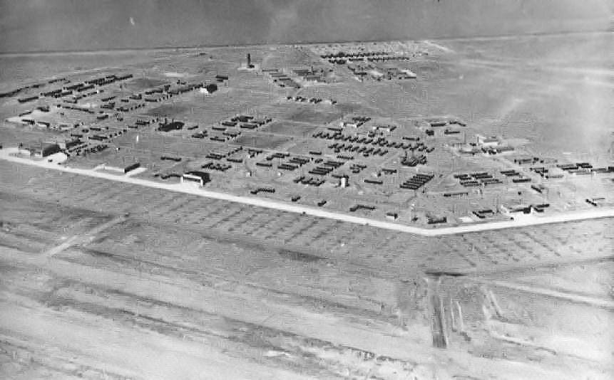Marfa Army Air Field, Texas, period photograph
