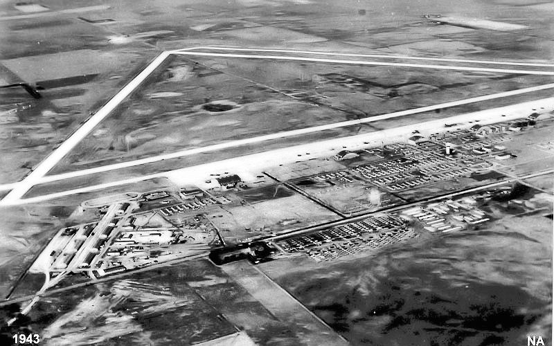 Great Bend Army Air Field, Kansas, period photograph